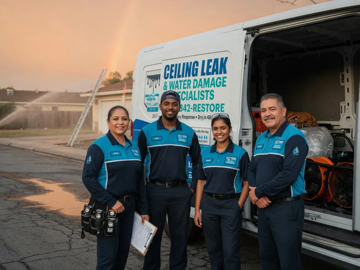 Ceiling Leak Cleanup company in Jewett, TX
